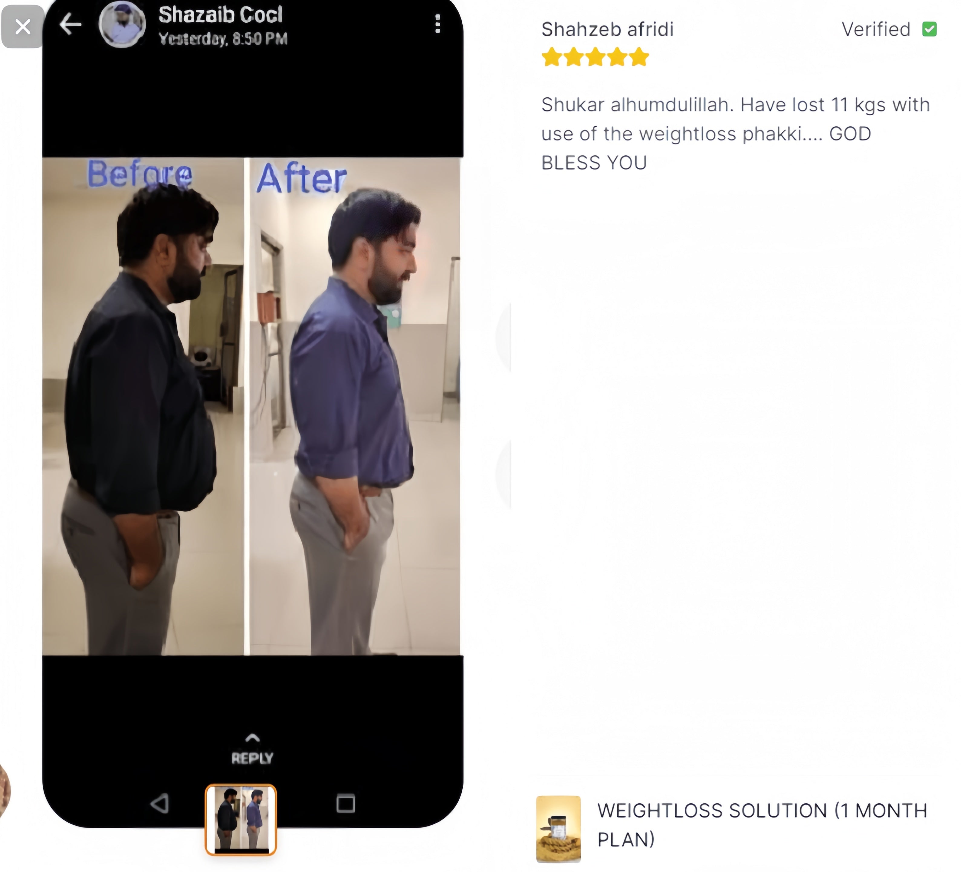 Weight Loss Powder by Dr. Rubina Fawad