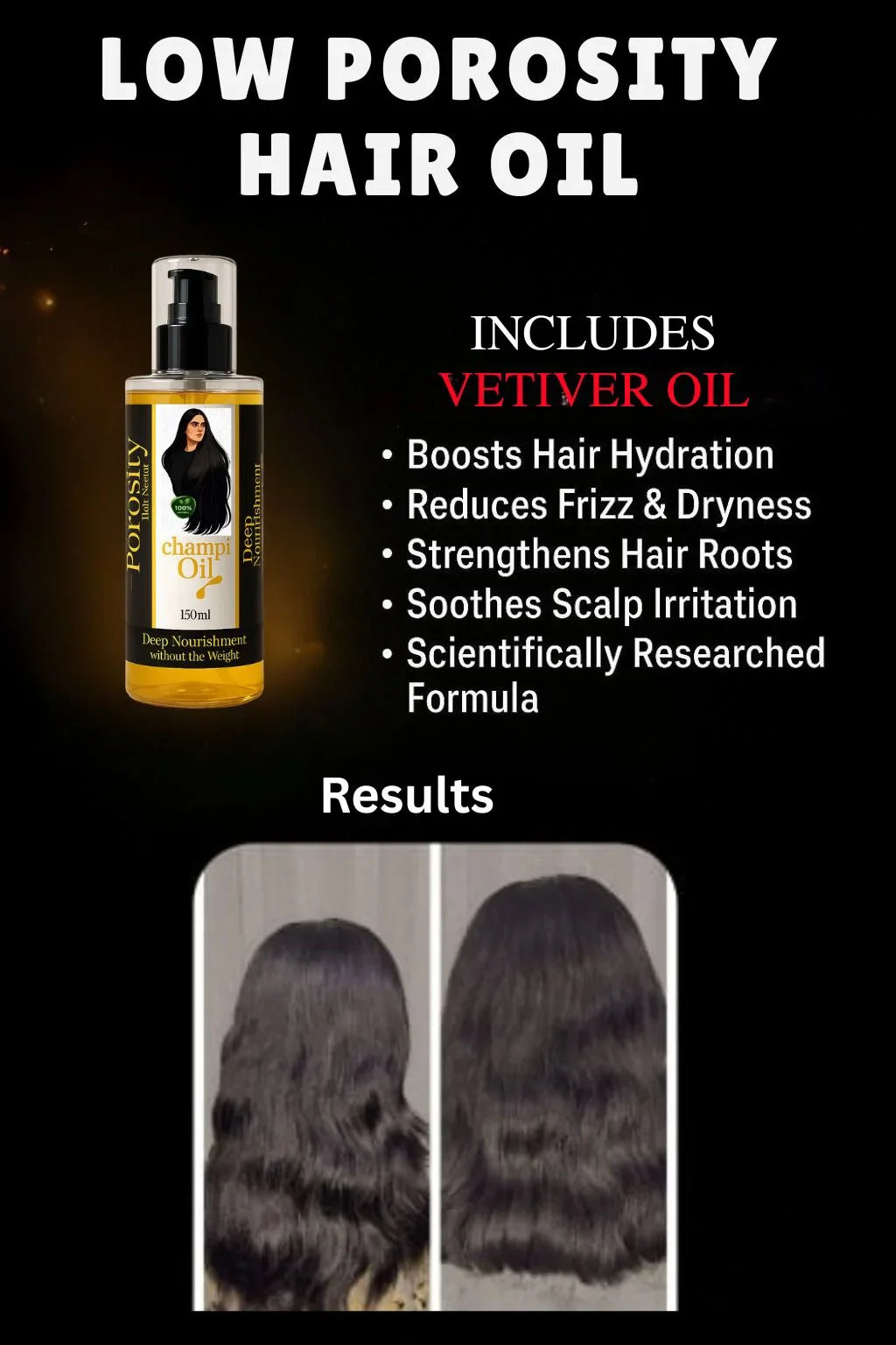 Champi Oil Low Porosity Oil